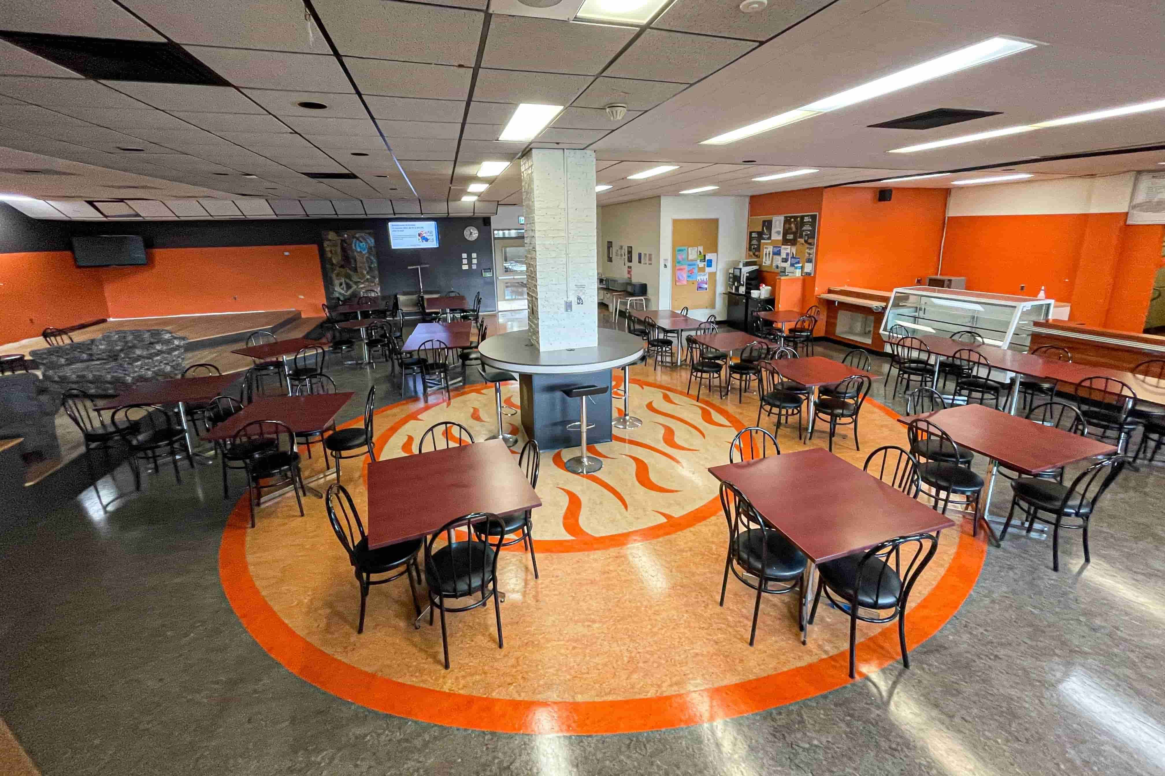 café étudiant du cégep de Lévis